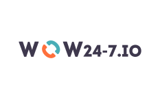 Wow 24-7 logo