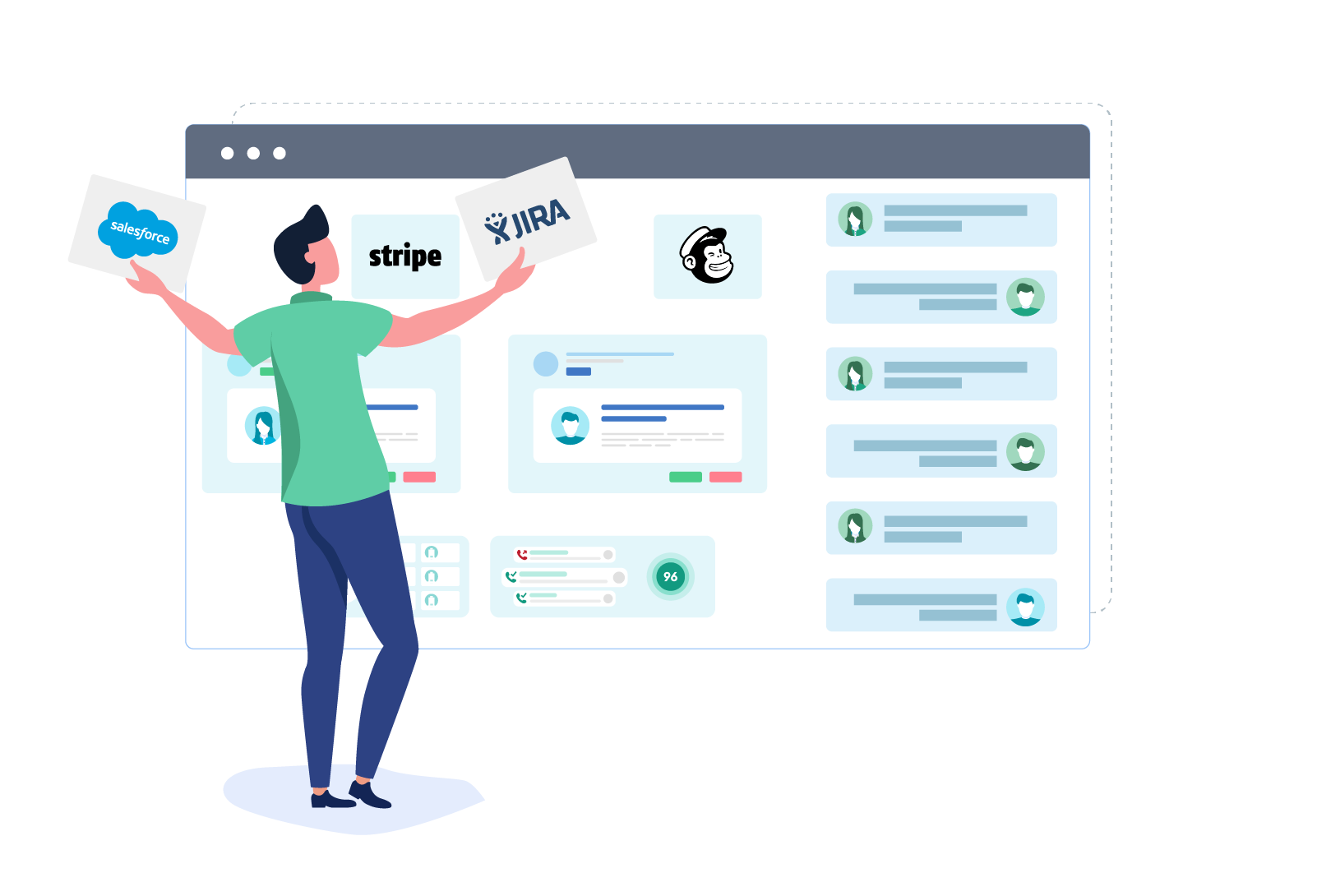 Enrich client experiences with contextual knowledge
