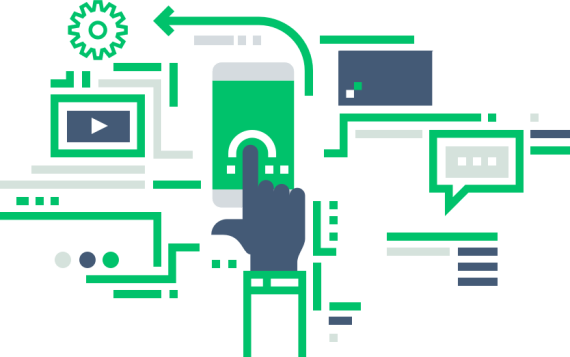 digitale transformation grafik