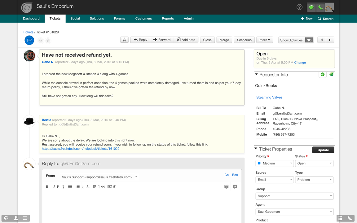 Crie faturas dependendo das horas faturáveis e melhore o fluxo, permitindo pagamentos online.