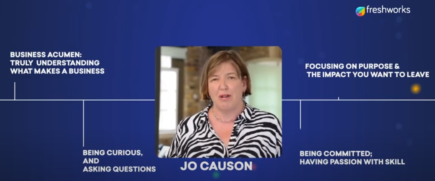 Jo Causon's tips on being successful in customer service