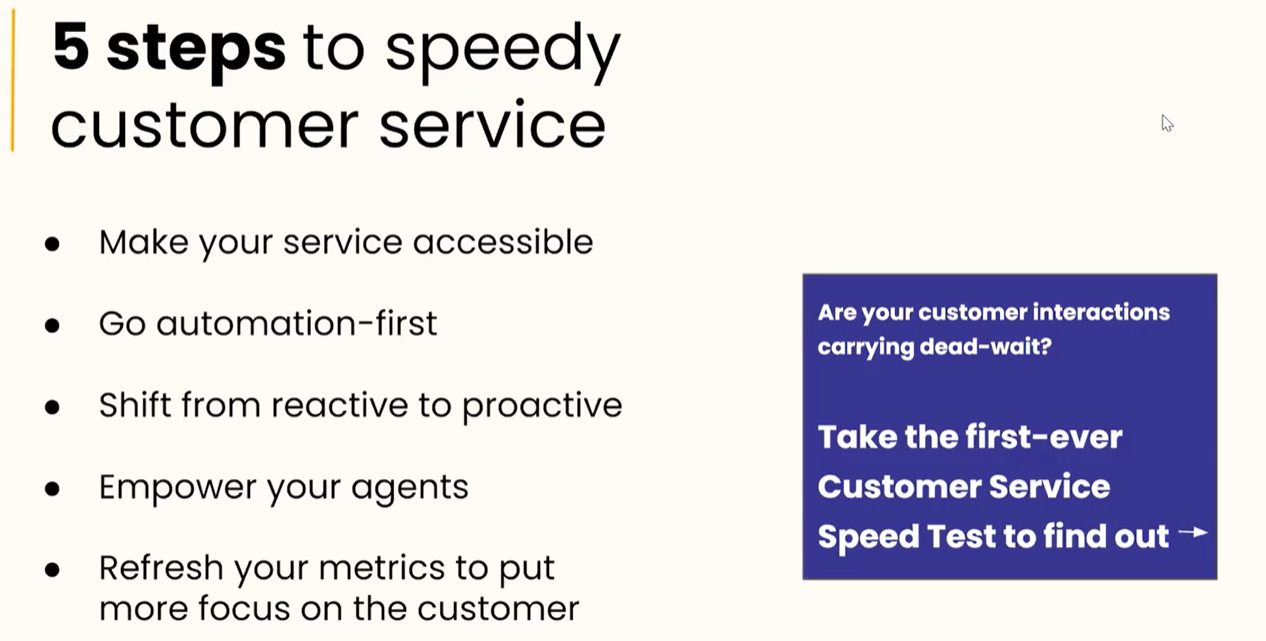 Why Fast Customer Service is a musthave Growing with Speed & Quality