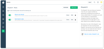 Crie fluxos de trabalho automatizando a designação de tíquetes de suporte