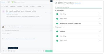Melhore a qualidade do atendimento ao cliente e ganhe tempo criando respostas frequentes