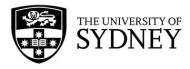 Universoty of Sydney Logo