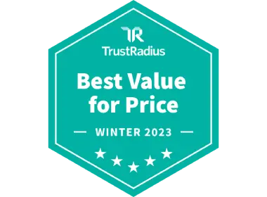 Trust Radius Top Rate 2023 Badge